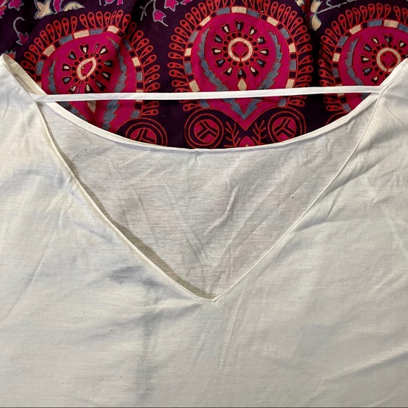 2/$20 NWT Massimo Dutti Laced Strappy Toga T-Shirt LightWeight Summer Tee - Picture 10 of 16